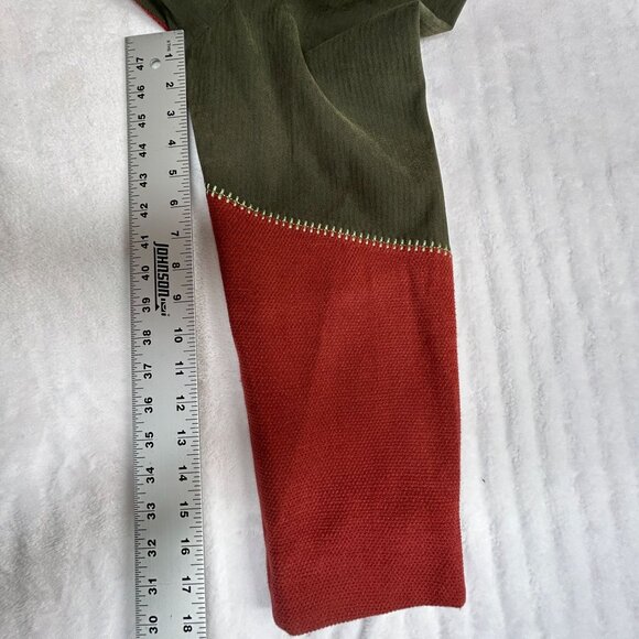 Koret Womens Patchwork Jacket XL Multicolor Floral Paisley Embroidered Button Up - Picture 8 of 10